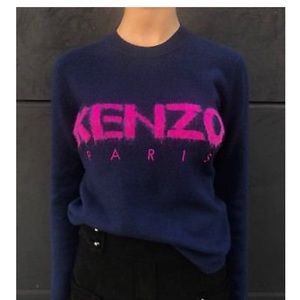Kenzo Logo Wool Sweater
